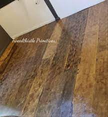 faux wood floor artistic painting