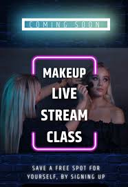 live streaming makeup cles