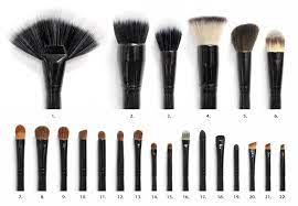 types of makeup brushes and their uses