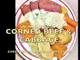 corned beef with cabbage ninja foodi