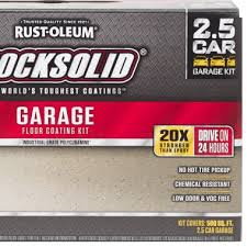 rocksolid garage floor coating kit 2 5