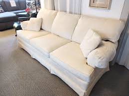cream color sofa by clayton marcus 80