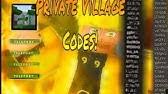 List of private server codes for all the different locations in shindo life. Shindo Life Nimbus Village Private Server Codes Youtube