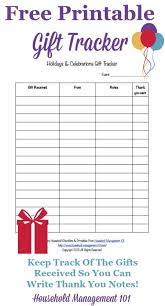 holidays celebrations gift tracker