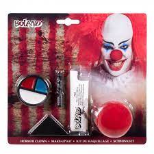 make up kit horror clown feestbazaar nl