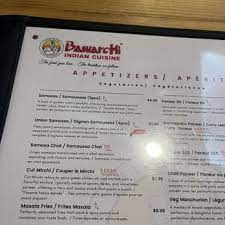 Bawarchi Indian Cuisine Montreal Menu gambar png