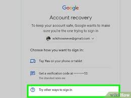 recover a forgotten gmail pword