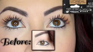 loreal telescopic mascara review demo