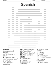 spanish crossword wordmint