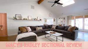 macy s radley sectional review sofa