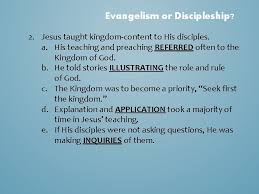 There are no significant differences in the paper structure. Evangelism Or Discipleship Evangelism Or Discipleship The Purpose