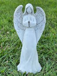 Female Angel Handmade Figurine Big