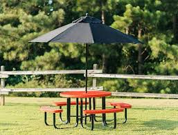 Picnic Table Umbrella Market Style