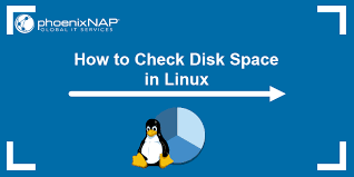 how to check disk e in linux df