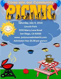Free Template For A Picnic Invitation Or Party I Used This For A