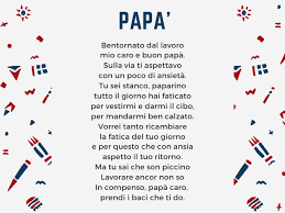 Risultati immagini per filastrocche festa della mamma. 85 Poesie Per Papa Dolci Dediche Per L Uomo Migliore Del Mondo