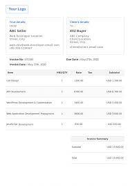 Download Simple Online Invoice Generator Pictures