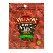 save on wilson pepperoni turkey sliced