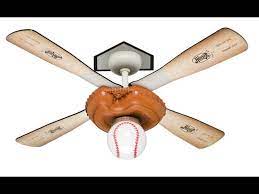Hunter Baseball Ceiling Fan You