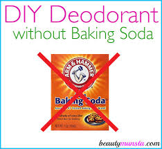 homemade deodorant without baking soda