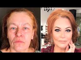 shocking before and after makeup