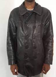 Leather Coat Vintage Leather Jacket