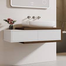 Extendable Floating Bathroom Vanity