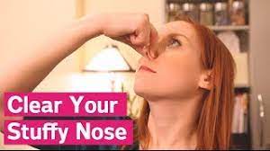how to clear a stuffy nose instantly