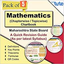 Pack Of 5 Letstute Maths Chart Book Class 10 Topicwise