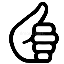 Thumbs Up Vector Illustration by Crafteroks Stock Vector - Illustration of  sign, crafteroks: 146405927