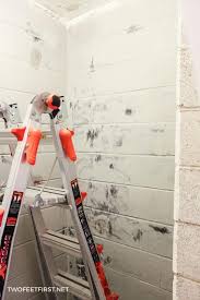 painting cinder block walls in a