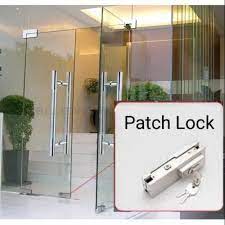 Glass Bottom Lock Stainless Steel