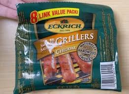 eckrich grillers cheddar smoked sausage