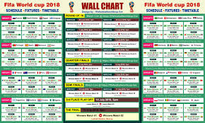 Fifa World Cup 2018 Free Wallchart Download Track 64 Matches