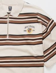 bdg urban outers stripe mens rugby