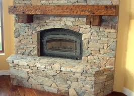Stacked Stone Fireplace Mantel Kits