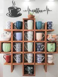 Coffee Tea Mug Storage Wall