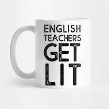 english teacher gifts mug