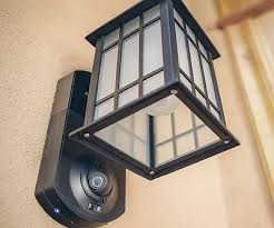 smart outdoor security light