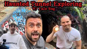 haunted tunnel exploring w faze rug