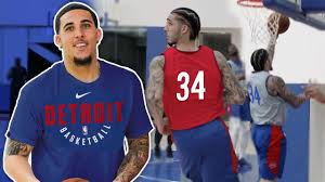 The pistons announced the ball is the brother of new orleans pelicans guard lonzo ball and charlotte hornets lottery pick lamelo ball. Liangelo Ball Is Impressing The Pistons In Nba Training Camp But There S Bad News Youtube