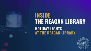 Inside The Reagan Library Holiday Lights
