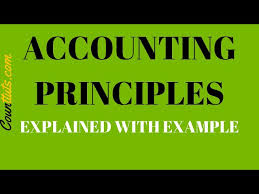 accounting principles explained with