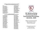 Kirby Invitational Golf Tournament