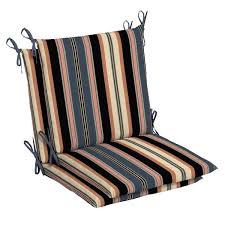 outdoor chair cushion in bradley stripe