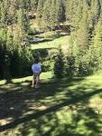 The ultimate downhill par 3. Hole 13 at Coyote Moon in Truckee, CA ...