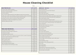 best maid service checklist printable