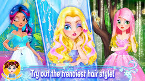 princess hair salon games