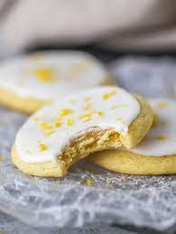 Iced Lemon Cookies gambar png