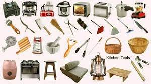 kitchen tools name meaning images